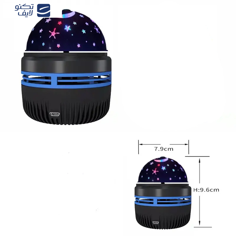 چراغ خواب اتاق کودک مدل LED MINI STAR LIGHT طرح کهکشانی