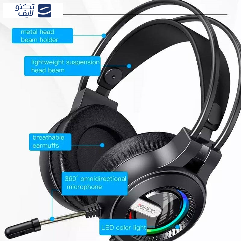 هدست مخصوص بازی یسیدو مدل EK02