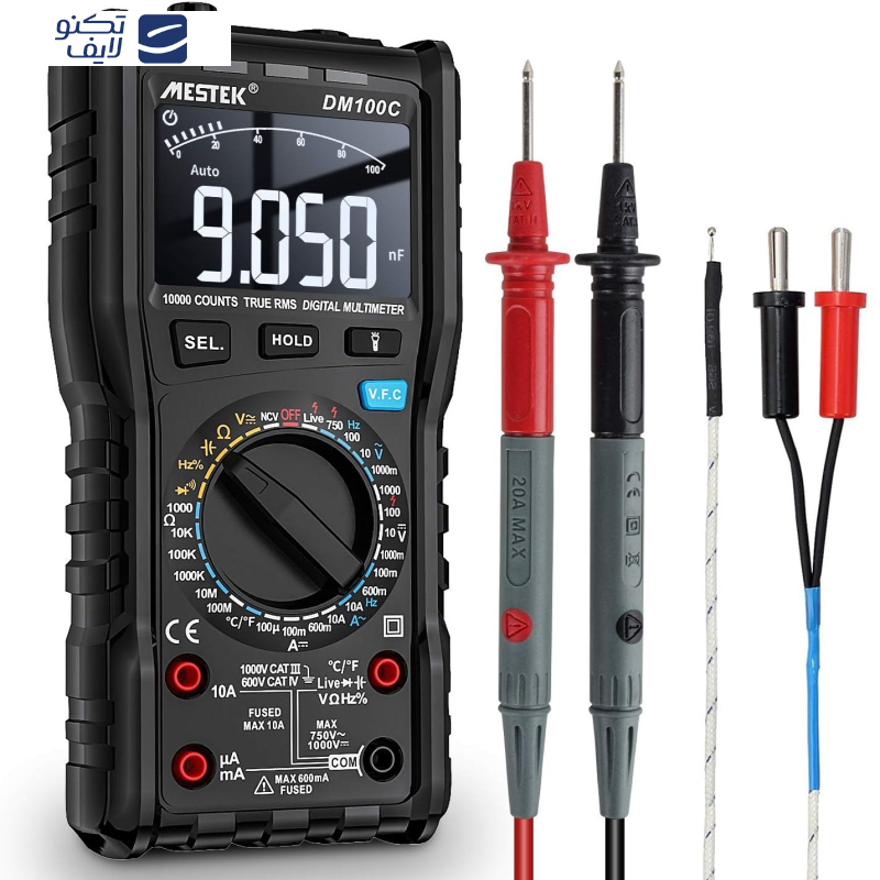 مولتی متر دیجیتال مستک مدل DM100C