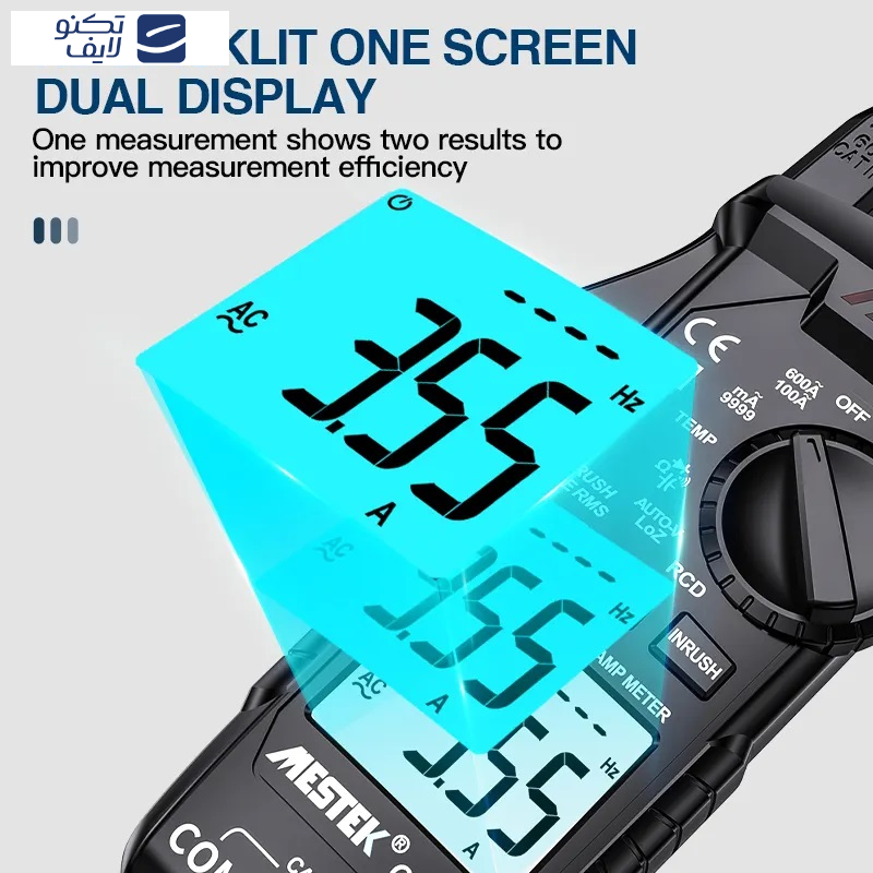 مولتی متر کلمپی دیجیتال مستک مدل CM83C