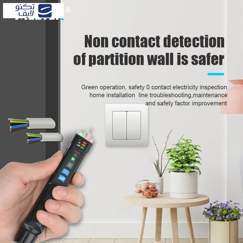 تستر ولتاژ دیجیتال مستک مدل AC20