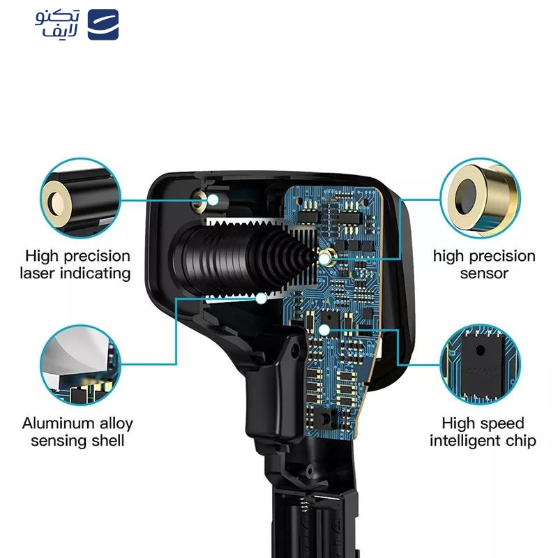 ترمومتر لیزری دیجیتال مستک مدل IR03A
