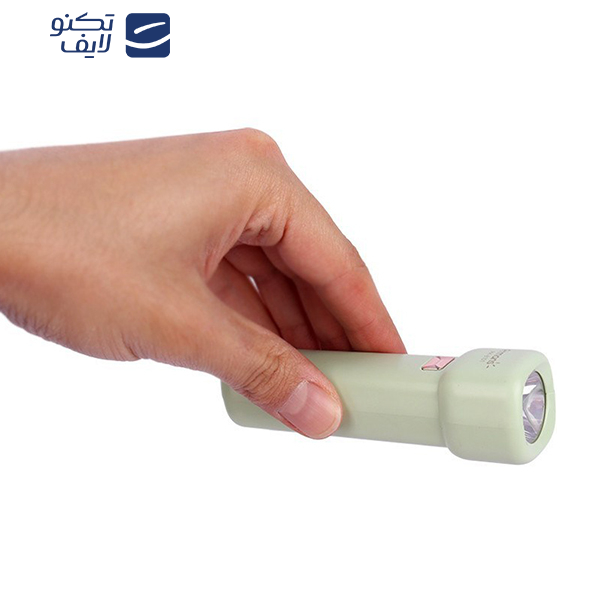 چراغ قوه دستی پرمنس مدل مهتابی 3 حالته کد 8101