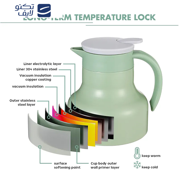 فلاسک ام دی اچ ال مدل MD-007 گنجایش 0.700 لیتر