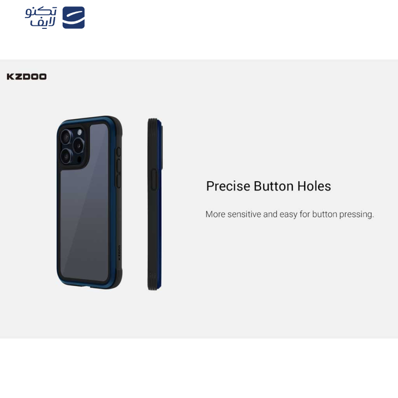 کاور کی -زد دوو مدل Ares مناسب برای گوشی موبایل اپل iPhone 15 