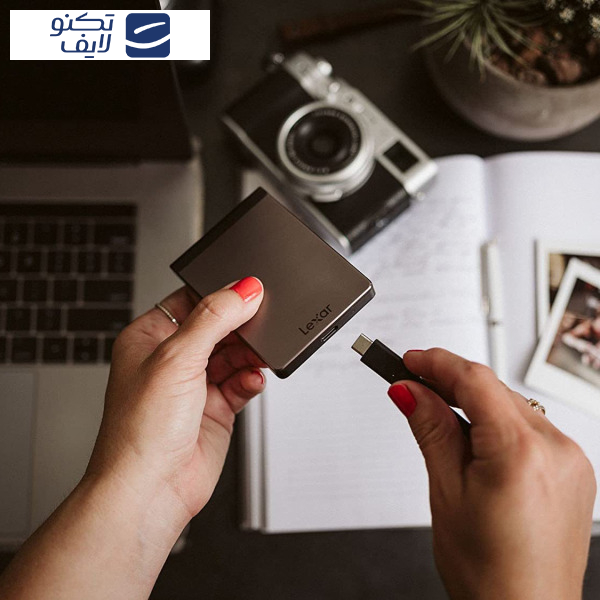 اس اس دی اکسترنال لکسار مدل SL200 ظرفیت 2 ترابایت 