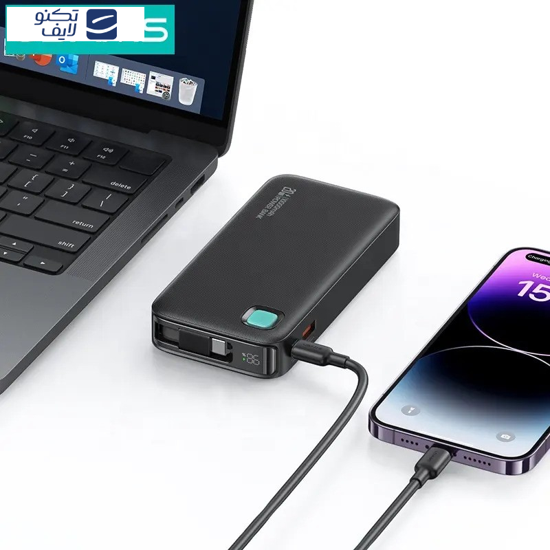 پاوربانک یوسمز مدل CD224 ظرفیت 10000 میلی آمپر