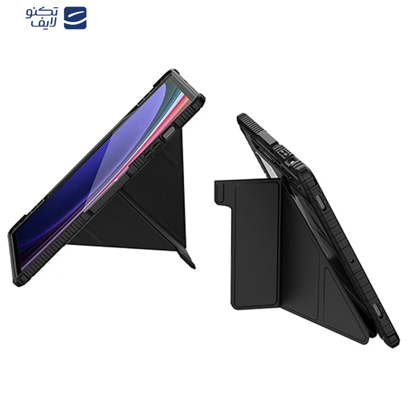 کیف کلاسوری نیلکین مدل Camshield Bumper Flip Folding مناسب برای تبلت سامسونگ Galaxy Tab S10 Plus/S9 Plus