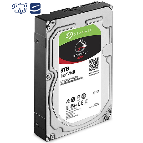 هارددیسک اینترنال سیگیت مدل IronWolf ST8000VN0022 ظرفیت 8 ترابایت