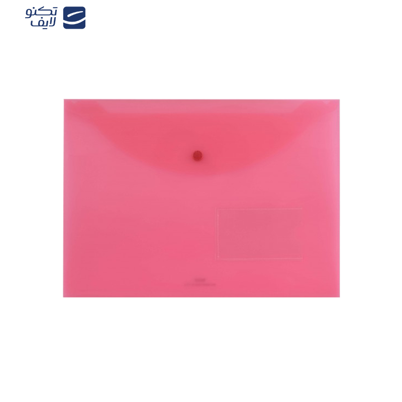 پوشه دکمه دار پاپکو مدل A4-116 B بسته 12 عددی