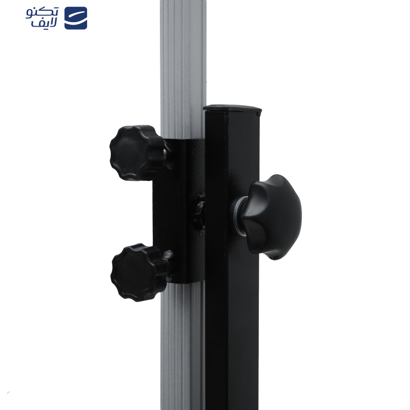 تخته وایت برد آسا برد مدل دورو سایز 90x120 سانتی متر به همراه پایه نگهدارنده