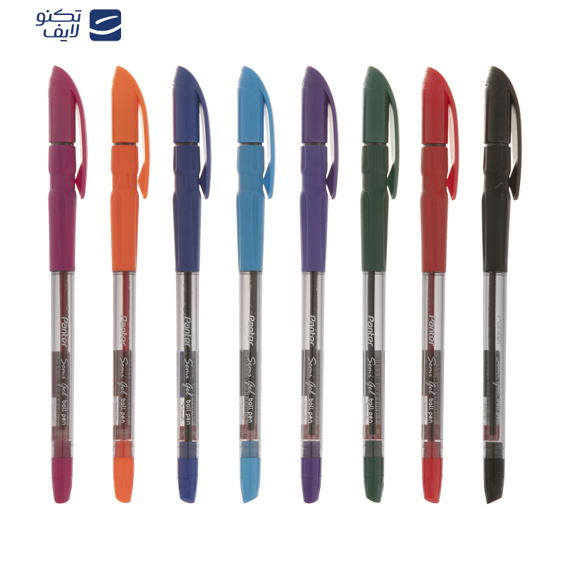 خودکار 8 رنگ پنتر مدل Semi Gel کد SGP102