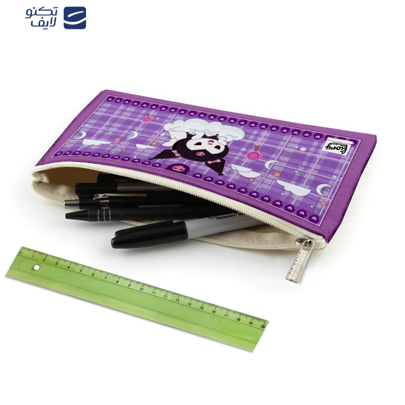 جامدادی مستر راد مدل کرومی طرح فانتزی کد fiory 2610