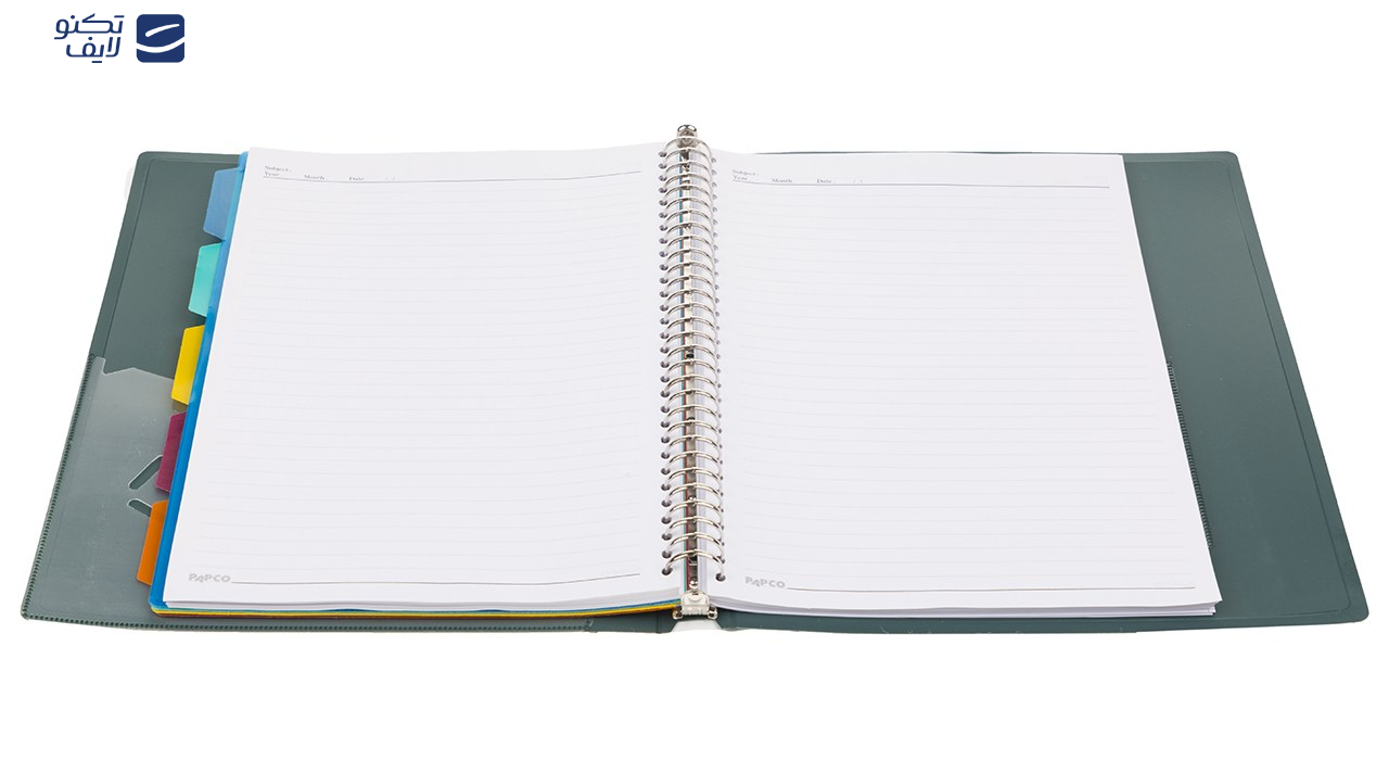 دفتر کلاسوری پاپکو کد NB-624