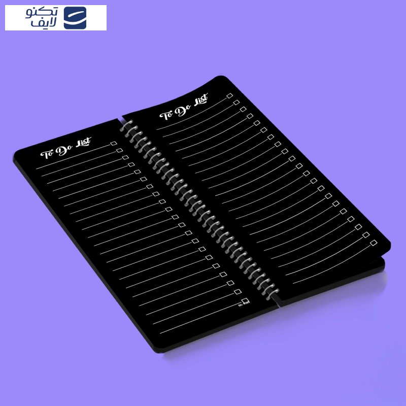 دفترچه یادداشت مستر راد مدل to do list طرح سلطنتی مدل فیوری کد fiory 1691
