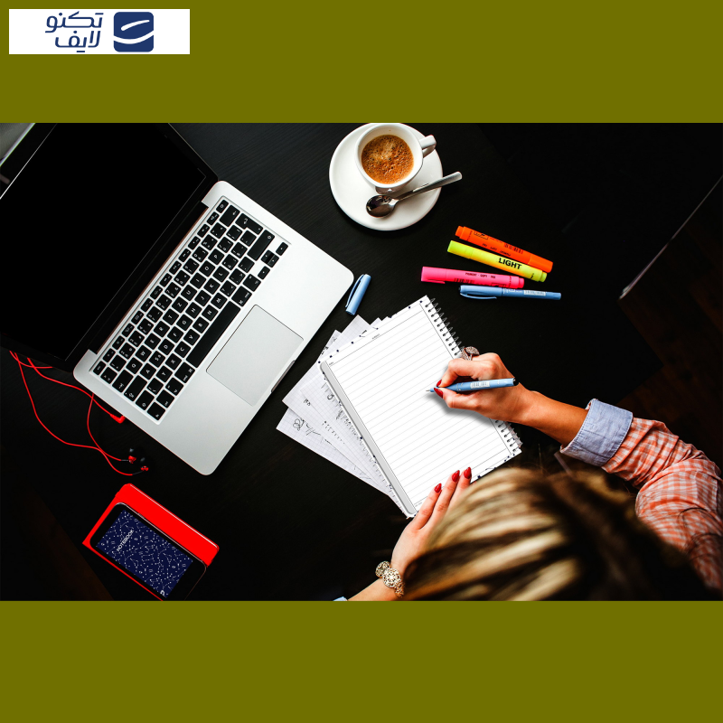 دفتر مشق 100 برگ مستر راد مدل کهکشانی طرح کیهان کد fiory 2065 