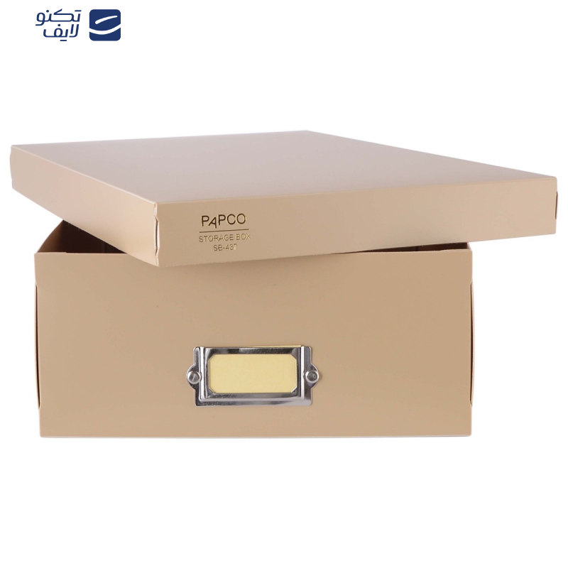 جعبه مدارک پاپکو مدل ۴۳۷ بسته ۲ عددی 