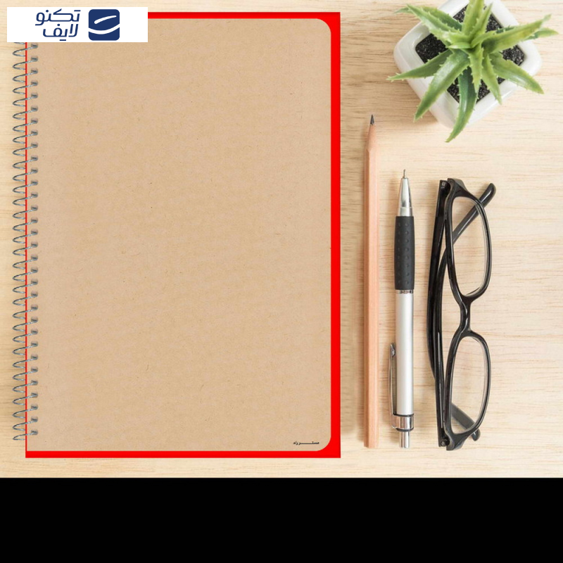 دفتر مستر راد مدل جانک ژورنال طرح اسکرپ بوک کد 1616 scrapbook