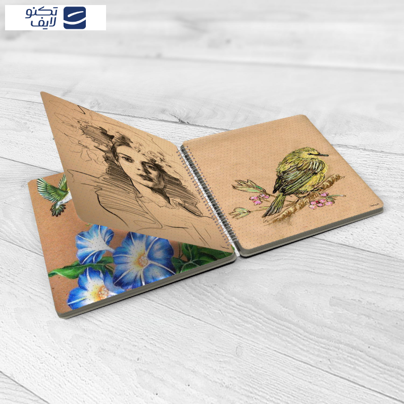  دفتر مستر راد مدل بولت ژورنال نقطه‌ای طرح کهکشانی کد 1522مجموعه 2 عددی 