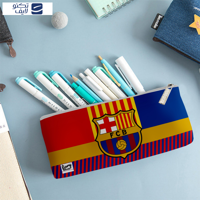 جامدادی مستر راد مدل تیم بارسلونا کد fiory 2117