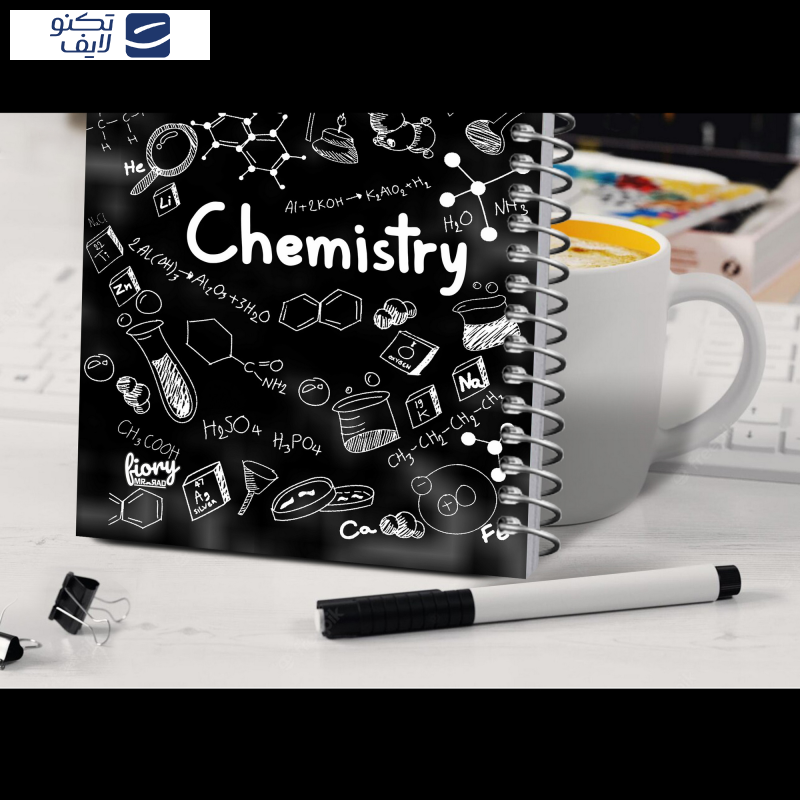 دفتر مشق 100 برگ مستر راد طرح شیمی مدل تحصیلی کد fiory 2175