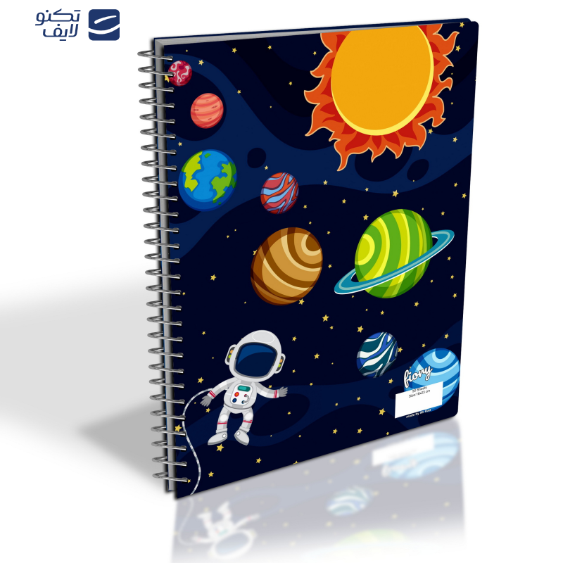   دفتر مشق 50 برگ مستر راد طرح فضانورد کد fiory 2469