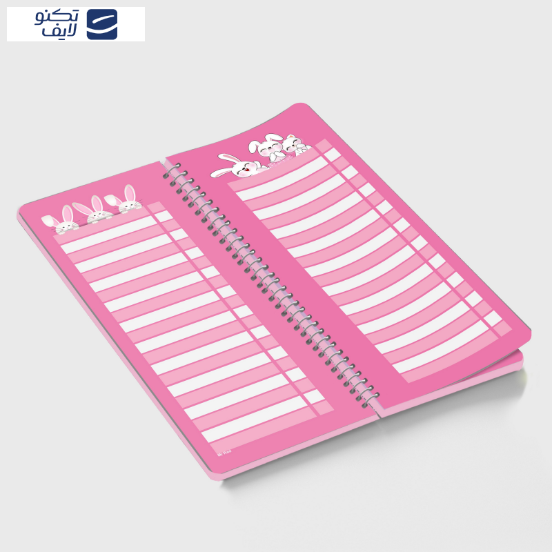 دفترچه یادداشت مستر راد مدل to do list طرح خرگوش فانتزی کد fiory 1931
