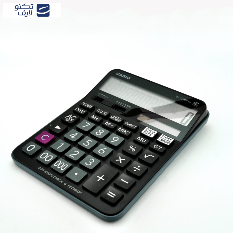 ماشین حساب کاسیو مدل DJ-120D Plus