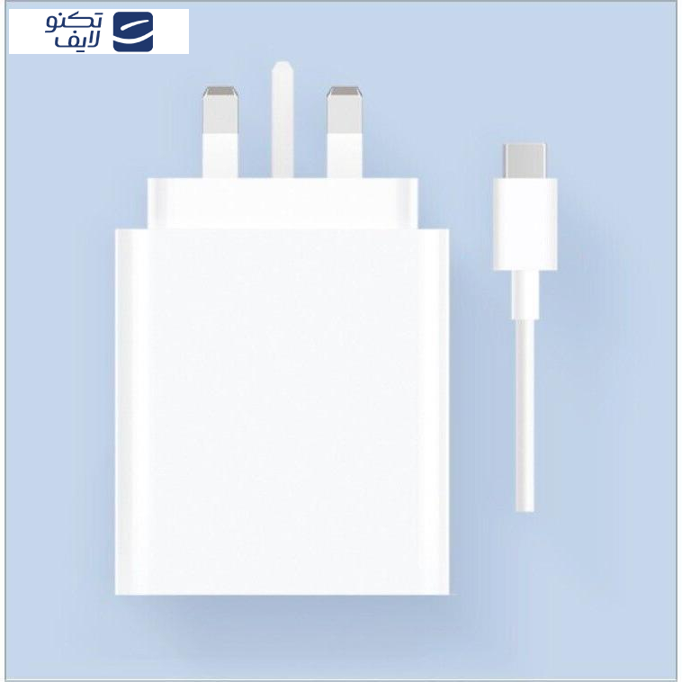 شارژر دیواری 120 وات شیائومی مدل MDY-13-EF به همراه کابل تبدیل USB-C