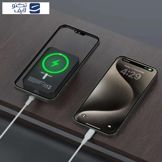 پاوربانک پاورولوجی مدل PBHA-33 ظرفیت 20000 میلی‌آمپرساعت