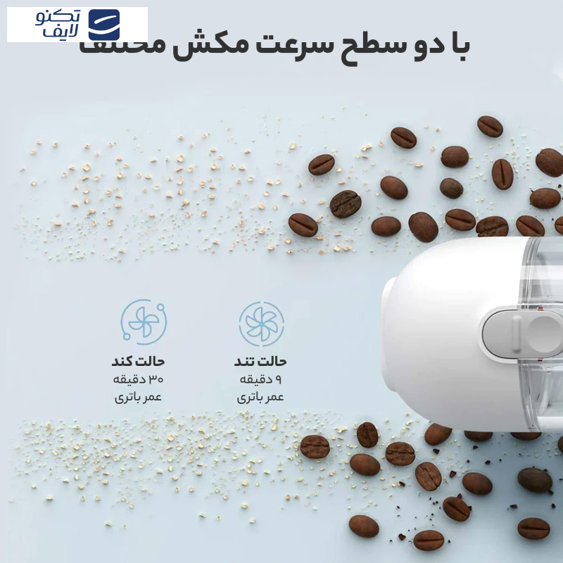 جارو شارژی خودرو شیائومی مدل 120w