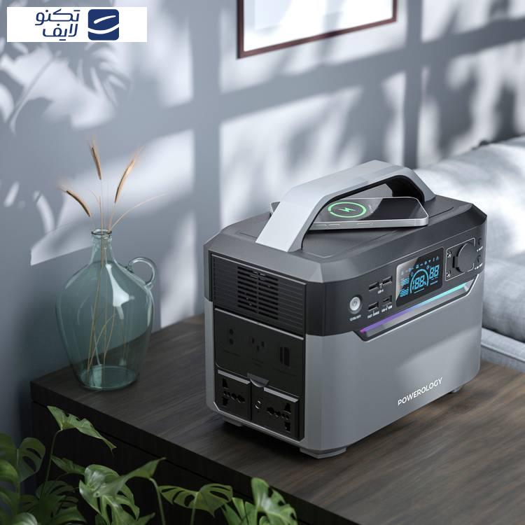 پاوربانک پاورولوجی مدل PPBCHA39 ظرفیت 120000 میلی‌آمپر ساعت