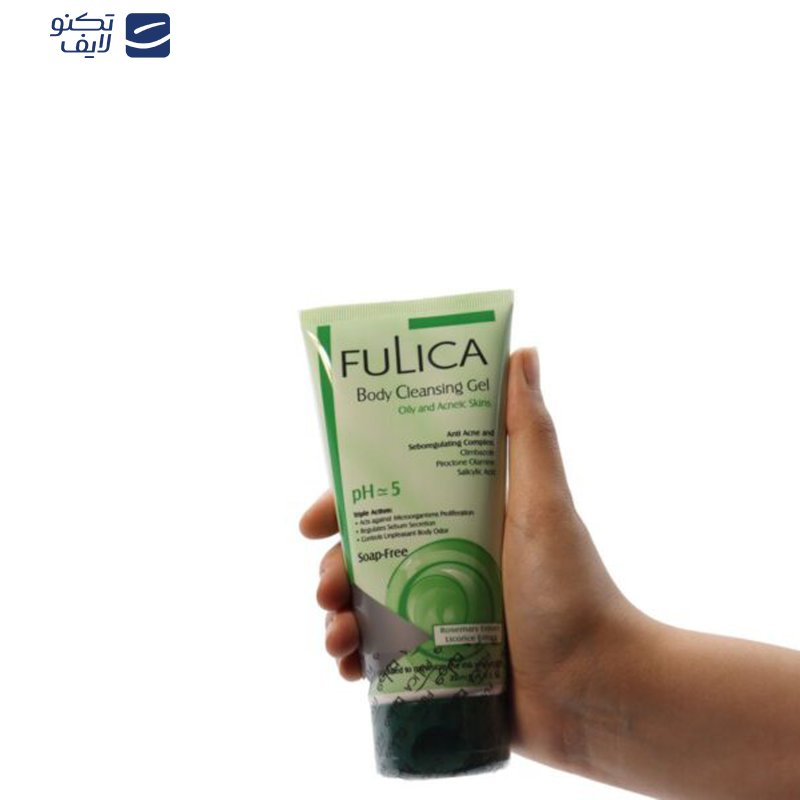 شامپو بدن فولیکا مدل Triple Action مناسب پوست های چرب حجم 200 میلی لیتر