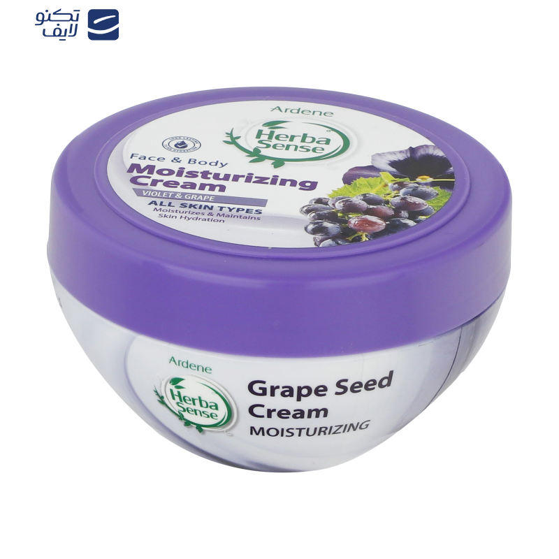 کرم مرطوب کننده آردن هرباسنس مدل Violet And Grape وزن 150 گرم