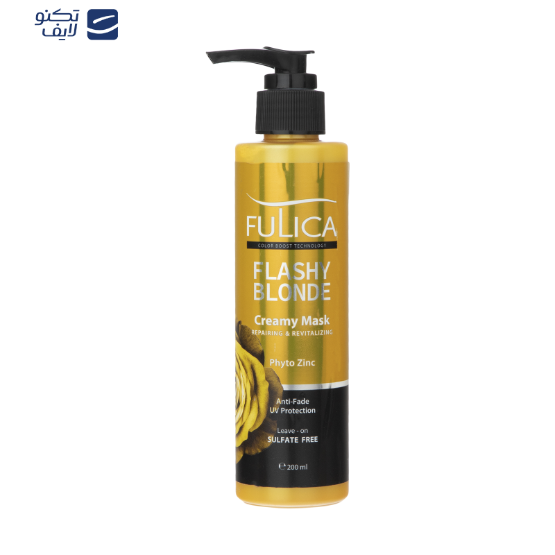 کرم تقویت کننده و ترمیم کننده موی زرد فولیکا مدل Blunde حجم 200 میلی لیتر