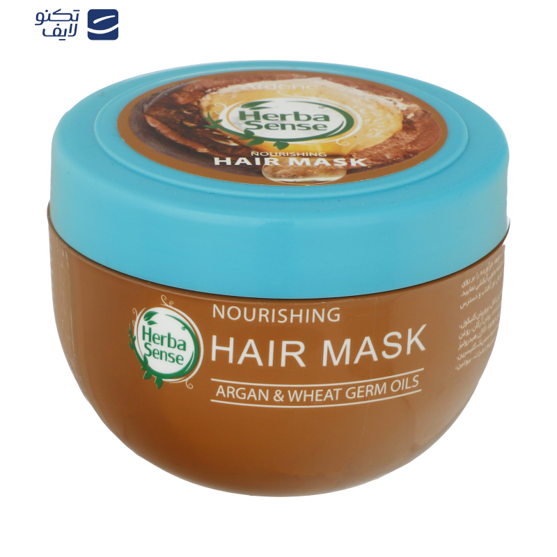 ماسک مو آردن هرباسنس مدل جوانه گندم حجم 250 میلی لیتر