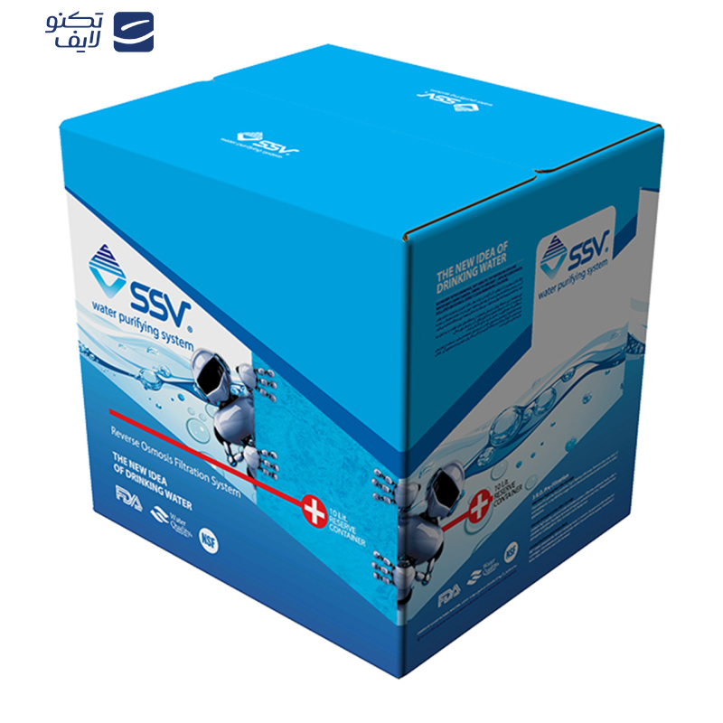 دستگاه تصفیه کننده آب اس اس وی مدل BlueStar X1150 به همراه فیلتر بسته 3 عددی