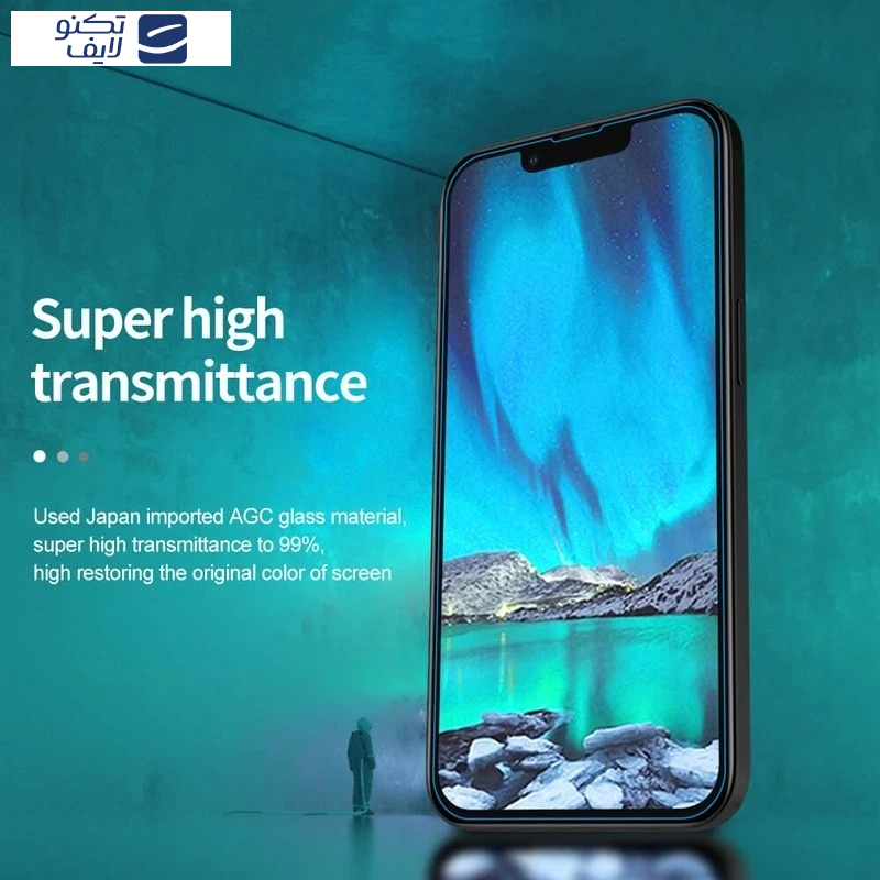 محافظ صفحه نمایش گرین لاین مدل 9H steve مناسب برای گوشی موبایل اپل iPhone 17 Pro Max