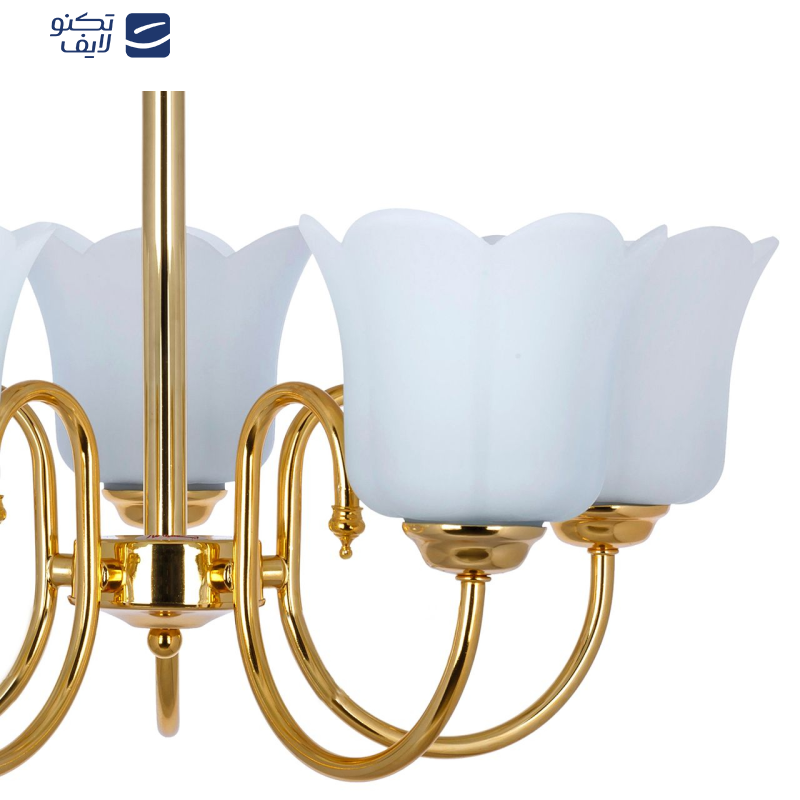 لوستر 5 شعله چشمه نور کد 856.5