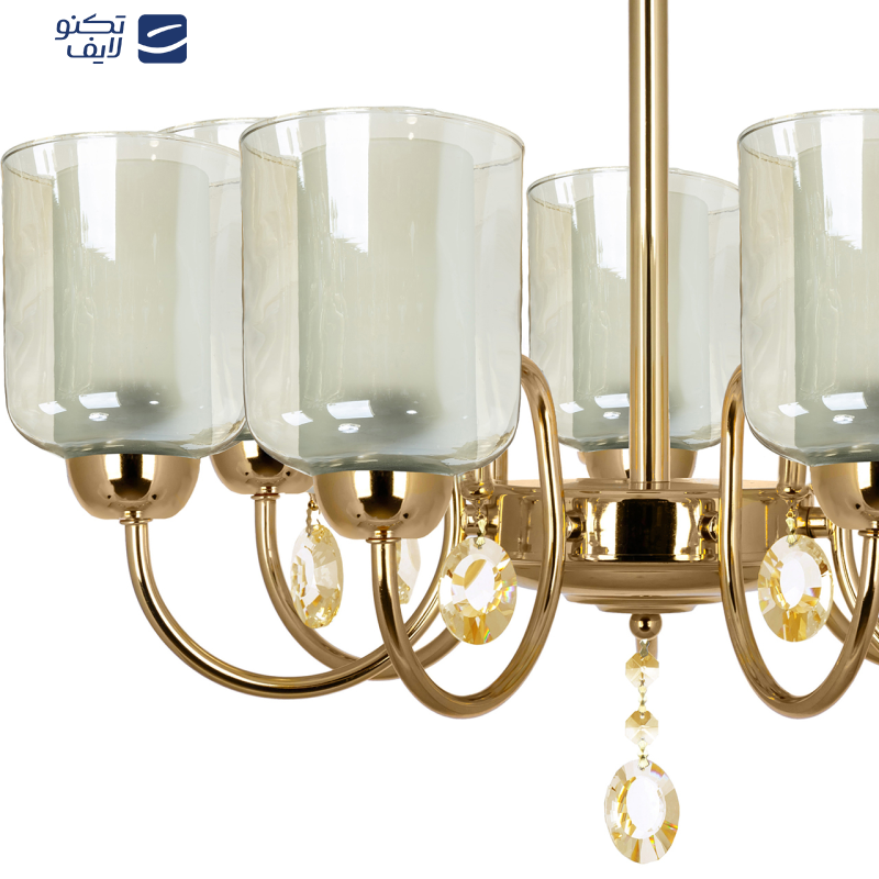  لوستر 7 شعله چشمه نور کد A812/7