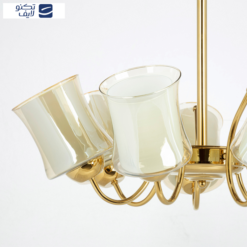 لوستر 7 شعله چشمه نور کد A825/7