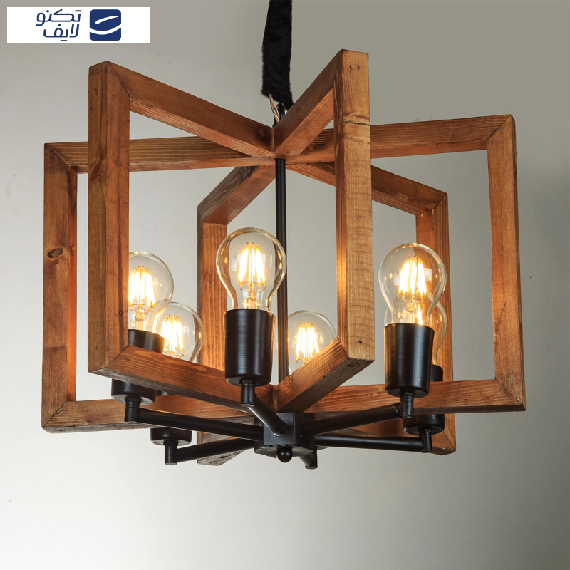 لوستر آویز 6 شعله چشمه نور کد 2236/6 لوستر آویز 6 شعله چشمه نور کد 2236/6