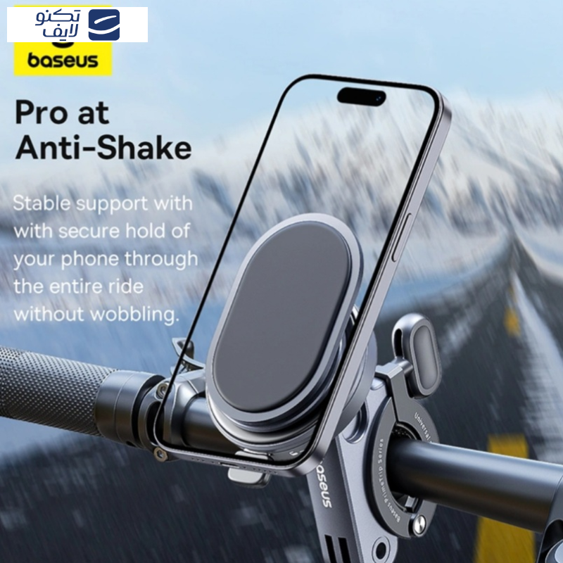 نگهدارنده گوشی موبایل دوچرخه و موتور بیسوس مدل Tip1