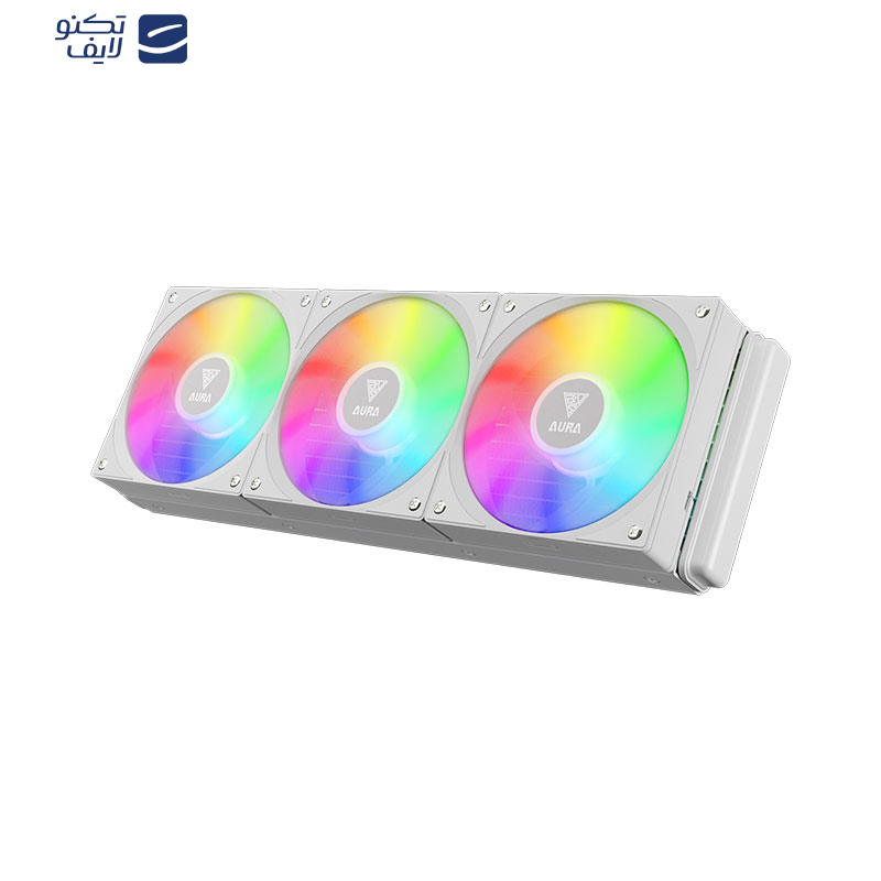 سیستم خنک کننده آبی گیم دیاس مدل AURA GL360 V2 WH سیستم خنک کننده آبی گیم دیاس مدل AURA GL360 V2 WH