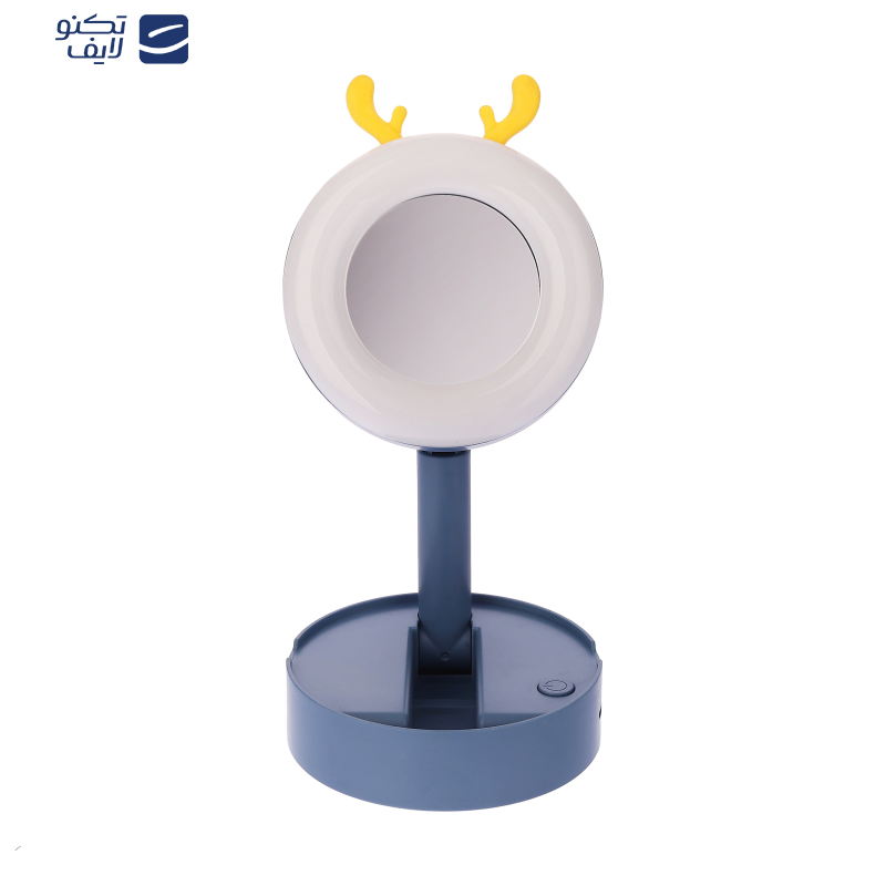 آینه آرایشی رینگ‌لایت‌دار مدل NO.0838