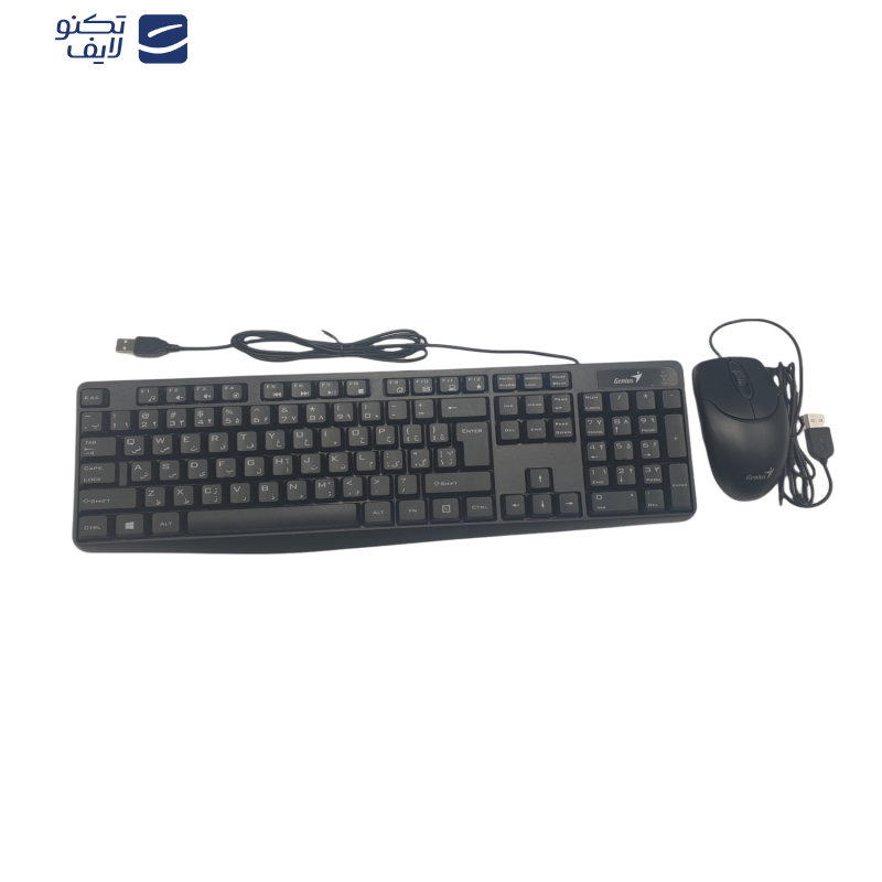 کیبورد و ماوس جنیوس مدل KM-170