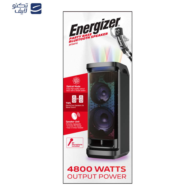 اسپیکر بلوتوثی انرجایزر مدل bts870