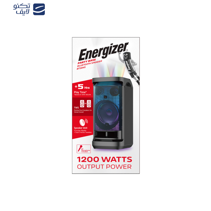 اسپیکر بلوتوثی انرجایزر مدل bts845