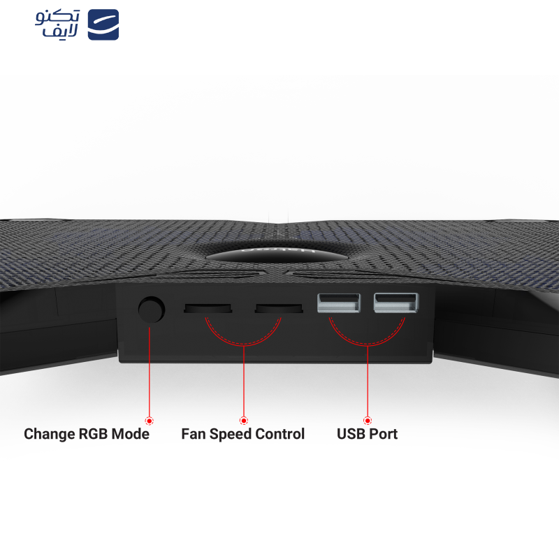 پایه خنک کننده لپ تاپ هترون مدل HCP127