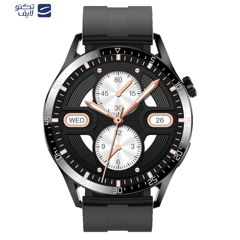 ساعت هوشمند 36 میلی‌متری تی سی اچ مدل E10 Nova با بند سیلیکونی